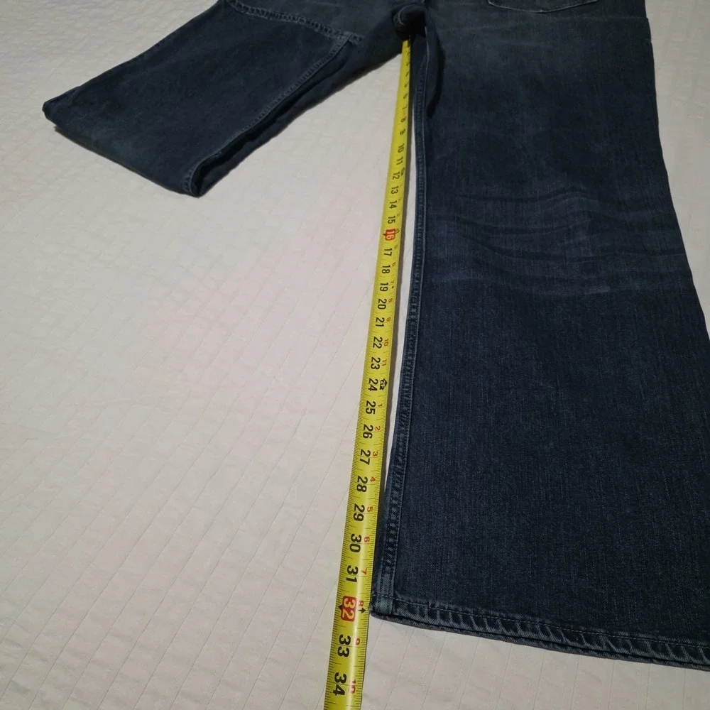 Banana Republic Traveler Mens 40x34‎ Straight Fit Denim Jeans Blue